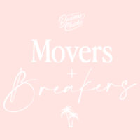 White Movers + Breakers logo Design